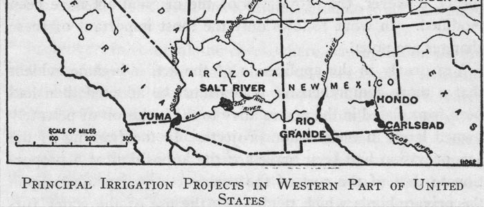 Irrigation projects in American West wide thumbnail image Irrigation projects in American West wide thumbnail image