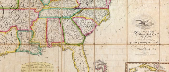 Map of British & Spanish possessions in North America wide thumbnail image Map of British & Spanish possessions in North America wide thumbnail image