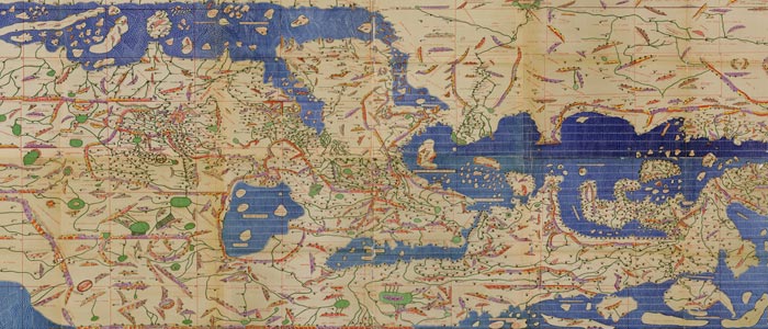 Idrisi's World Map wide thumbnail image Idrisi's World Map wide thumbnail image