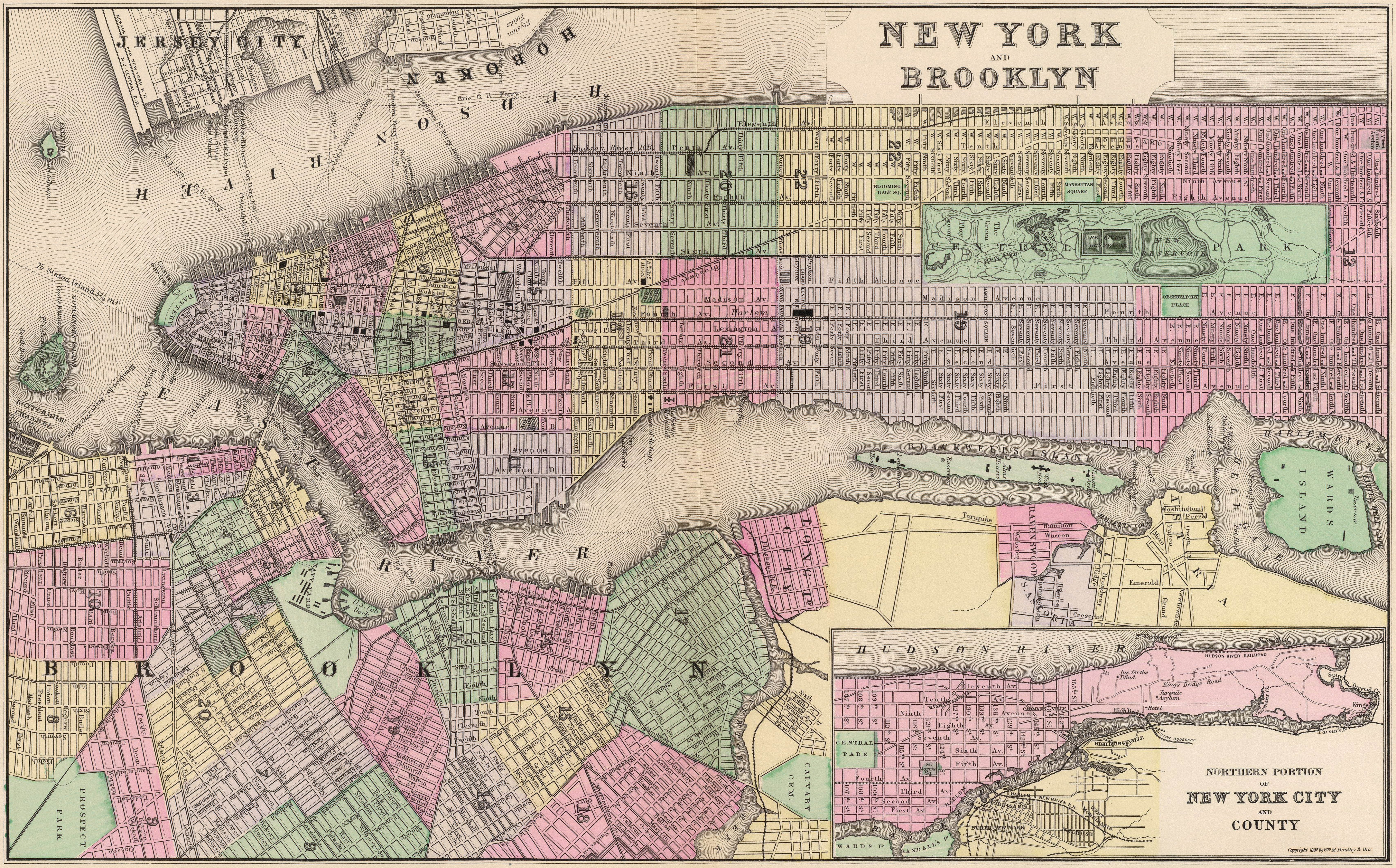free downloads of large old new york city maps minimalgoods size of new york