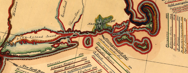 Map of the Discoveries of the American East, Gulf, and West Coasts wide thumbnail image Map of the Discoveries of the American East, Gulf, and West Coasts wide thumbnail image