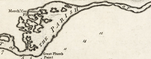 A draught of the harbours of Port Royal and Kingston in Jamaica wide thumbnail image A draught of the harbours of Port Royal and Kingston in Jamaica wide thumbnail image