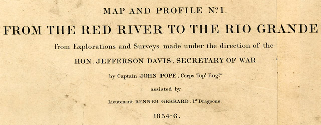 From the Red River to the Rio Grande from explorations and surveys made under the direction of the Hon. Jefferson Davis, Secretary of War wide thumbnail image From the Red River to the Rio Grande from explorations and surveys made under the direction of the Hon. Jefferson Davis, Secretary of War wide thumbnail image