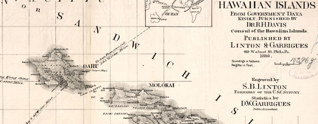 Topographical map of the Hawaiian Islands wide thumbnail image Topographical map of the Hawaiian Islands wide thumbnail image