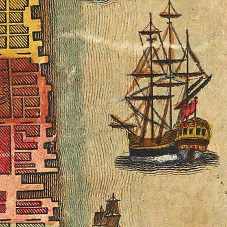 Varle's map of Philadelphia (1802) image detail Varle's map of Philadelphia (1802) image detail