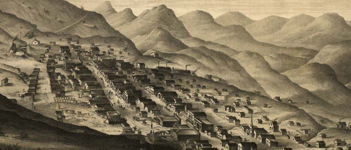 Virginia City, Nevada Territory, Drawn from Nature thumbnail image Virginia City, Nevada Territory, Drawn from Nature image