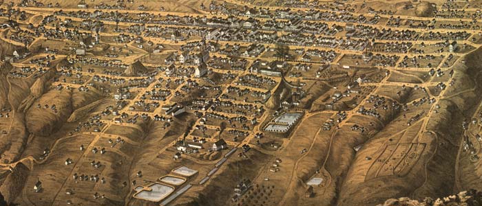Birdseye view of Virginia City, Nevada thumbnail image Birdseye view of Virginia City, Nevada image