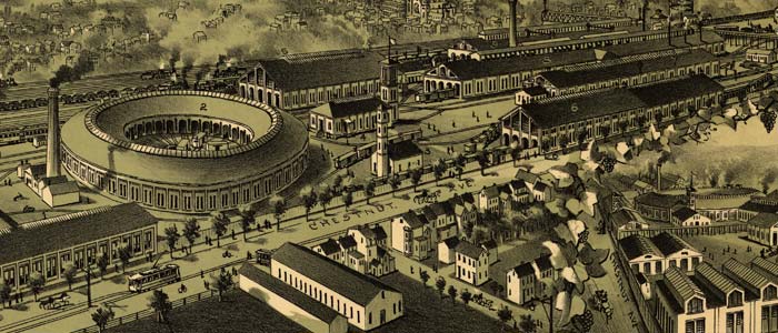 Birdseye view of Altoona, Pennsylvania thumbnail image Birdseye view of Altoona, Pennsylvania image