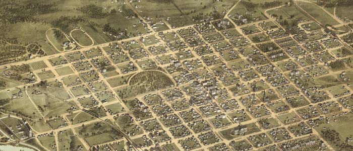 Birdseye view of Columbia, South Carolina thumbnail image Birdseye view of Columbia, South Carolina image