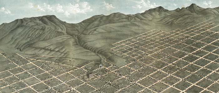 Birdseye view of Salt Lake City, Utah thumbnail image Birdseye view of Salt Lake City, Utah image