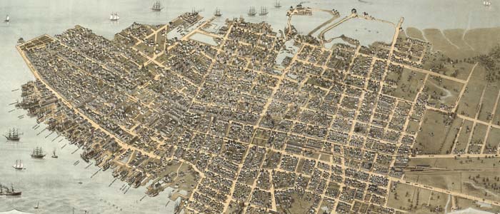 Birdseye view of Charleston, South Carolina thumbnail image Birdseye view of Charleston, South Carolina image