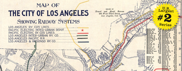 Map of Los Angeles railway systems in 1906 wide thumbnail image Map of Los Angeles railway systems in 1906 wide thumbnail image